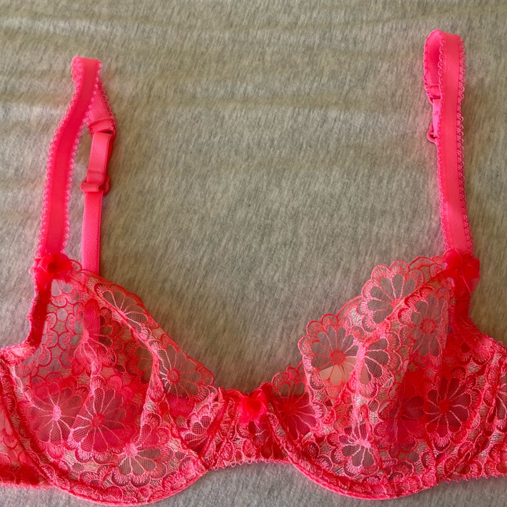 Lace Pink Bra